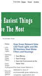 Mobile Screenshot of goesgreennetwork.com
